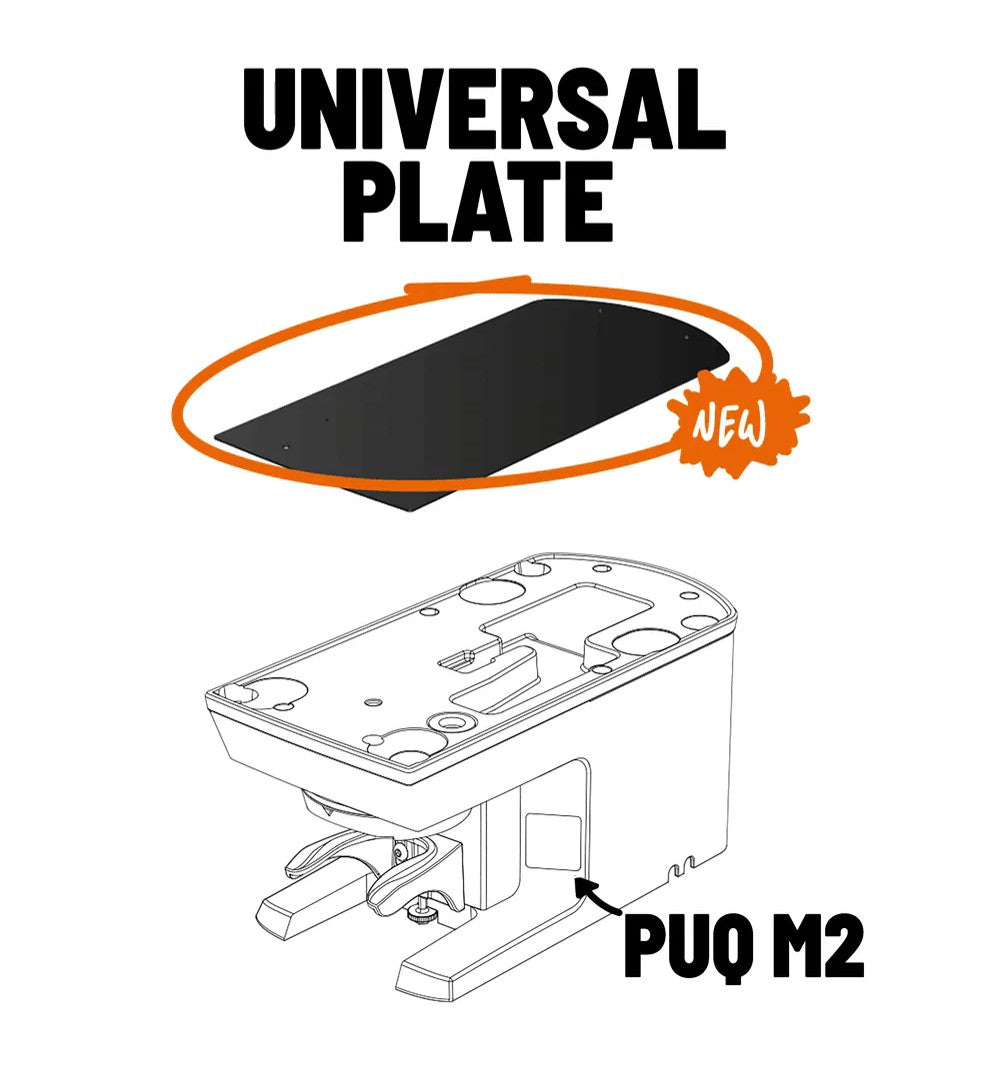 M2 UNIPLATE - Top Plate Universal - Black