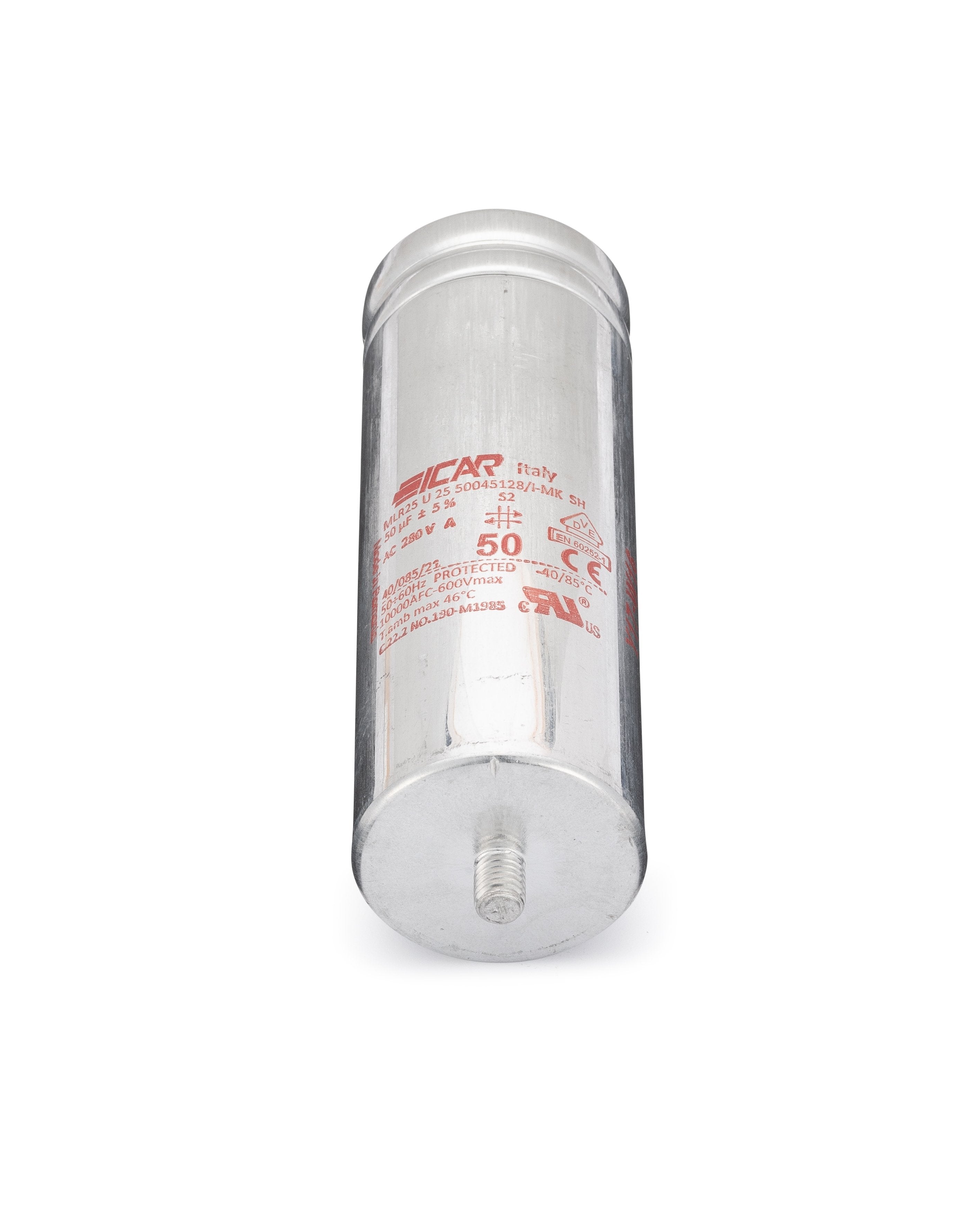 K30/EK43 run capacitor 50 µF / 250 V ICAR-MKP