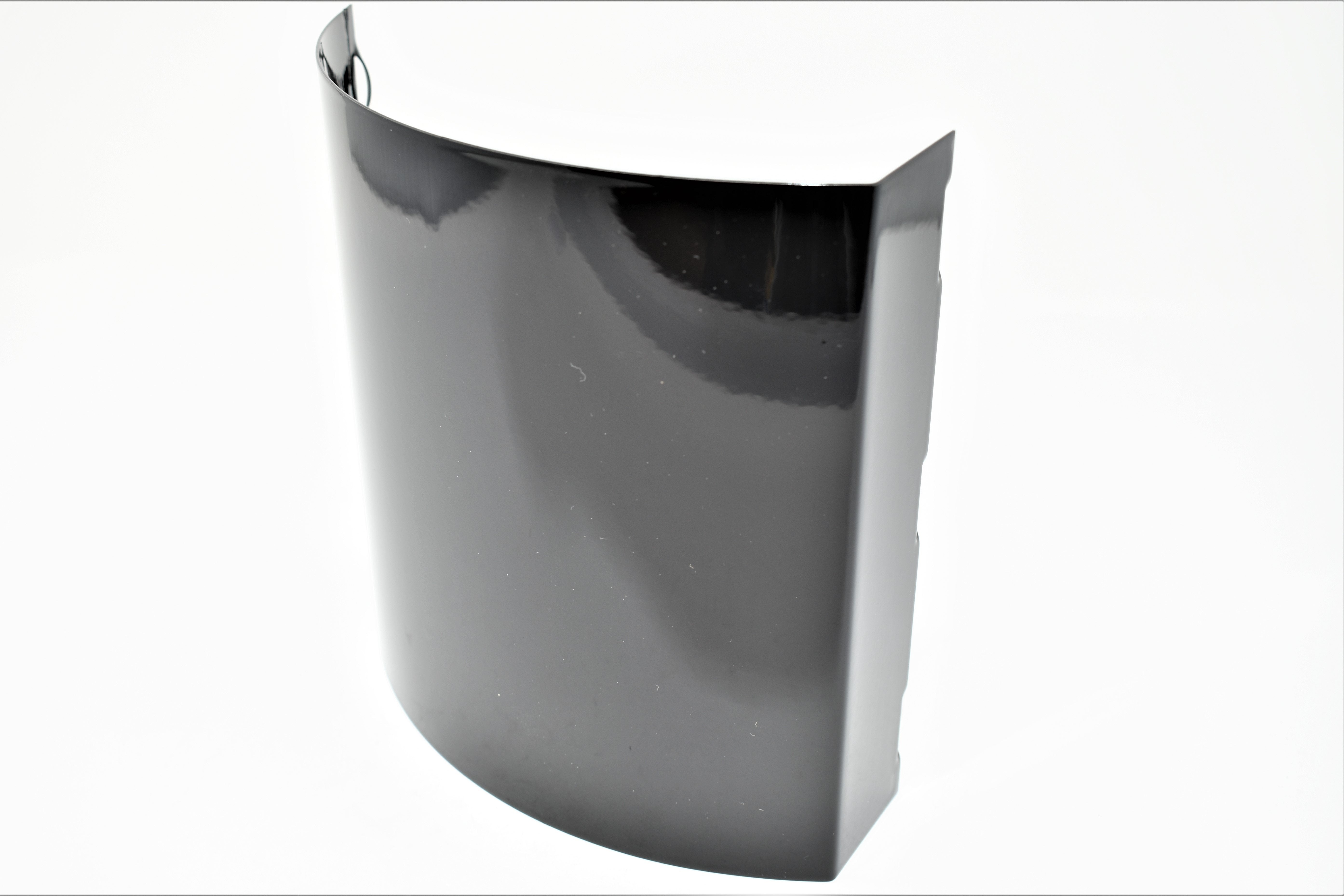 K30 Side Panel Round Glossy Black